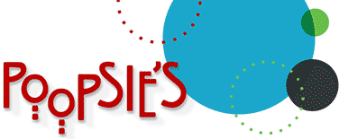 Poopsies logo footer banner