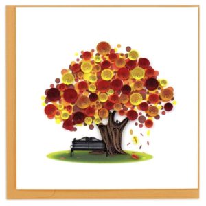 Autumn Tree Quilling Card