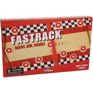 front of box of fastrack game