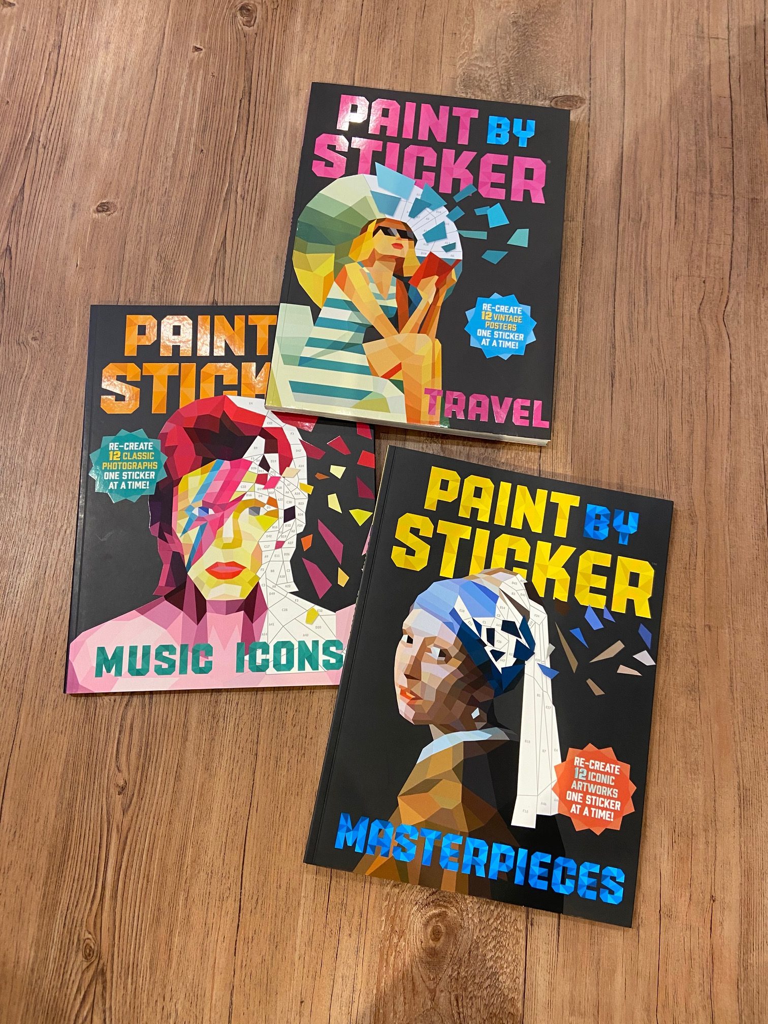 Paint by Sticker: Works of Art: Re-Create 12 Iconic Masterpieces One Sticker at a Time! [Book]