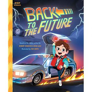 front cover of back to the future hardcover book