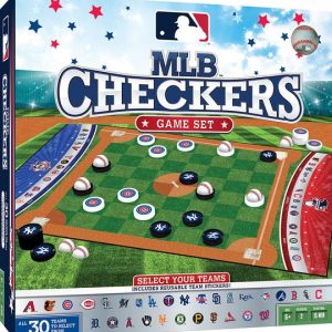 MLB Checkers game front of box