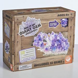 front of giant gem discovery box