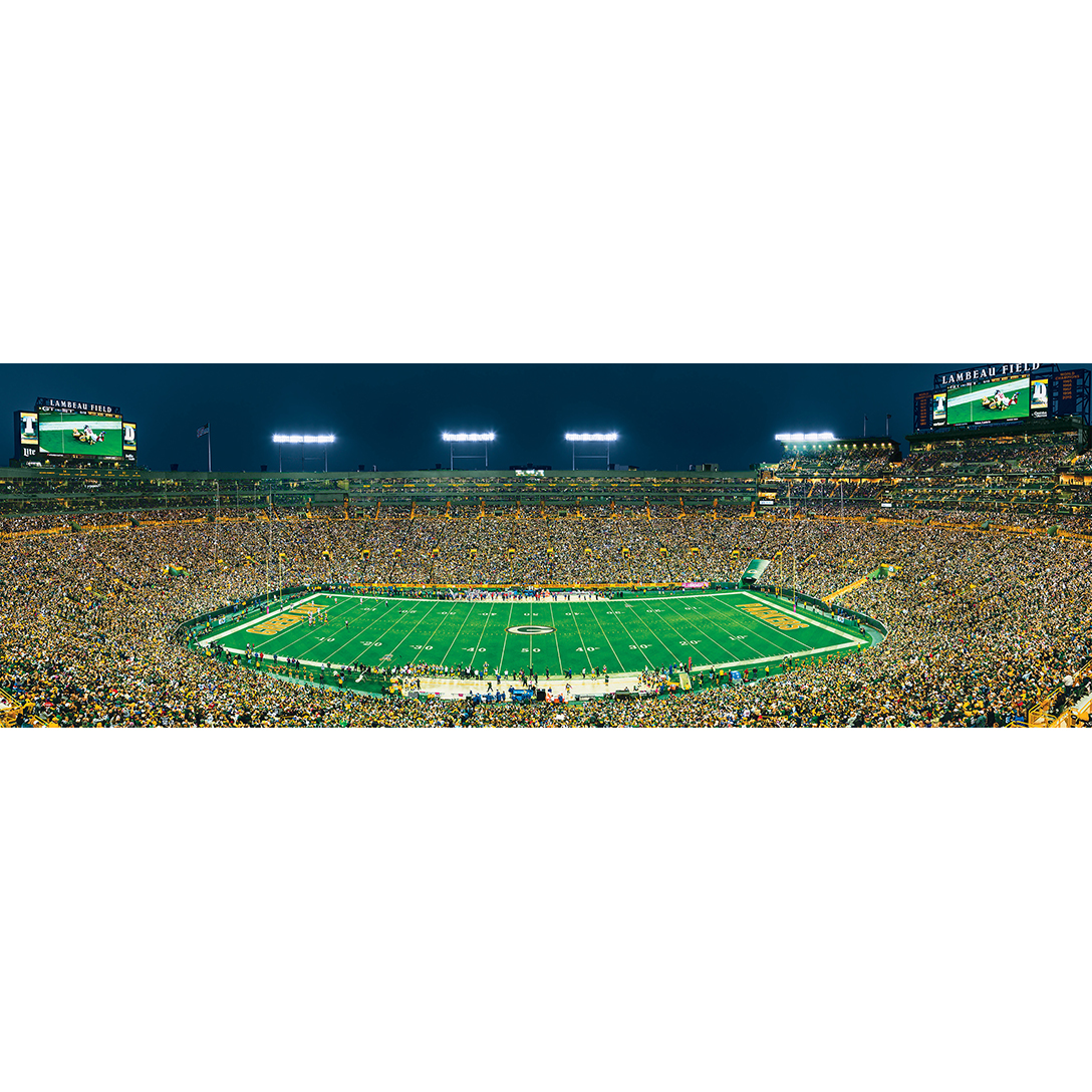 Green Bay Packers Panoramic Poster - Lambeau Field