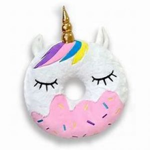Unicorn Donut pillow