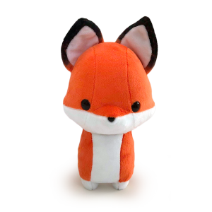 foxxi fox stuffed animal orange standing