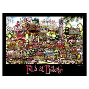 Poster Pubs of Raleigh