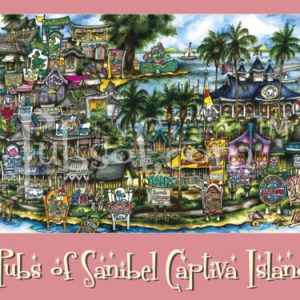 Poster Pubs of Sanibel Captiva Islands