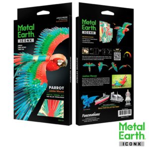 Parrot IconX Metal Earth box