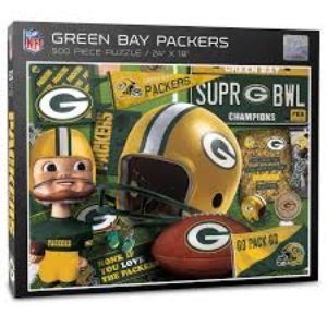 Green Bay Packers Retro Puzzle