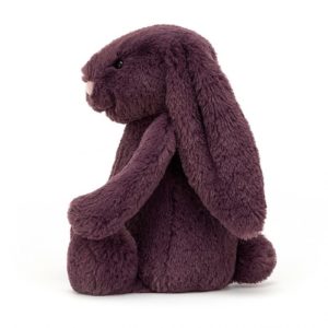 Jellycat plum bunny side