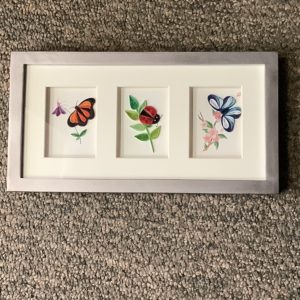 Frame quilling mini cards