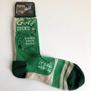 Golf men's socks Blue Q