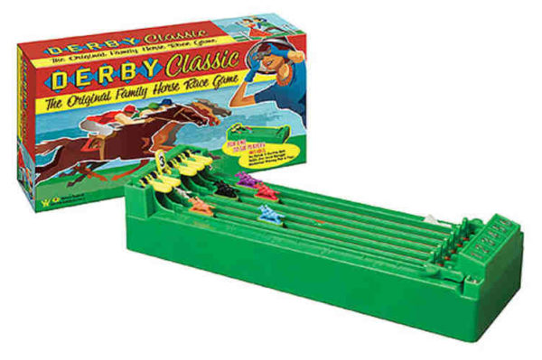 Desktop derby horse racing game