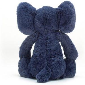 Jellycat Bashful Blue Elephant back