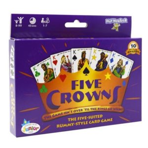 front of five crowns box