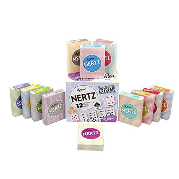 Nertz game decks