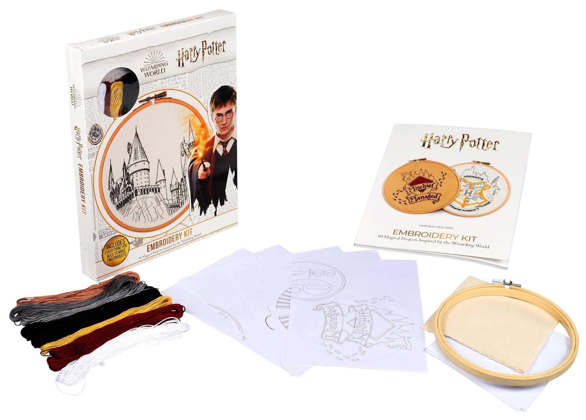 Harry Potter Embroidery Kit Poopsie's Gifts & Toys