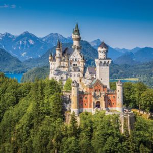 Neuschwanstein Castle puzzle finished