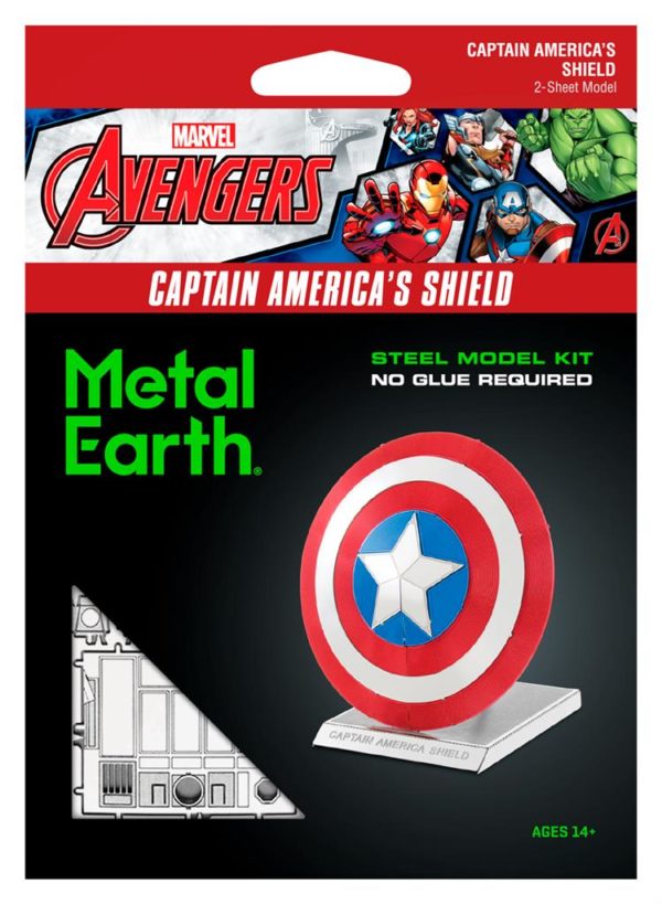 Metal Earth Captain America Shield