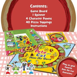 Pete the Cat Pizza Pie contents