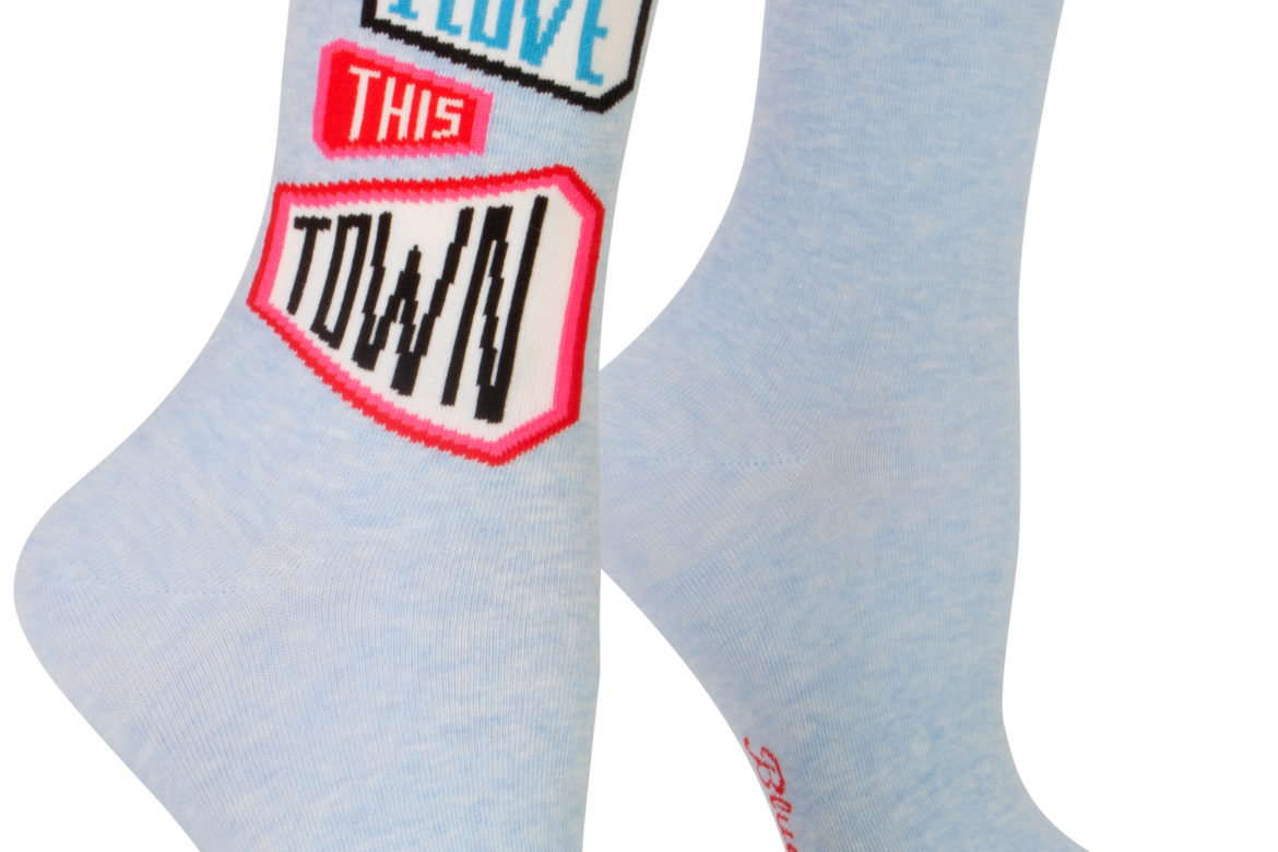Damn I Love this Town Women's Socks