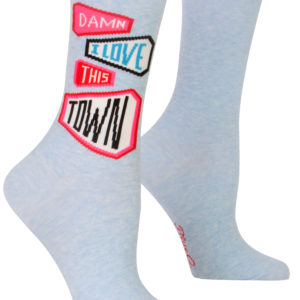 Damn I Love this Town Women's Socks