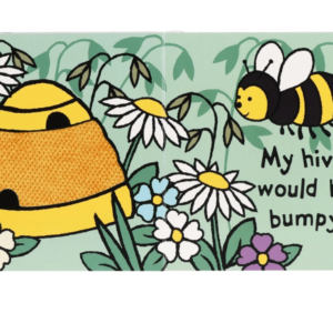 Bee board book pages