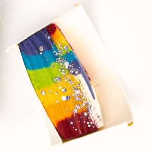 Luxe Dough Over Rainbow inside