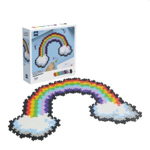 Puzzle by Number Rainbow