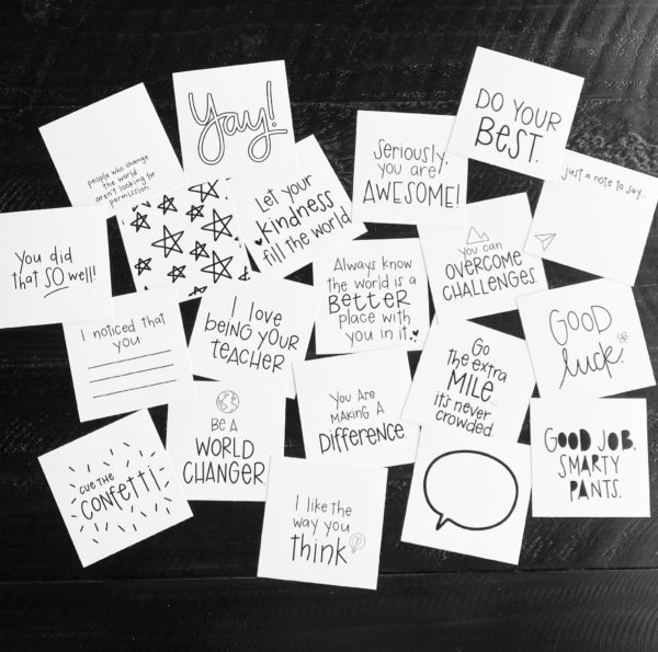 Teacher Smack card samples