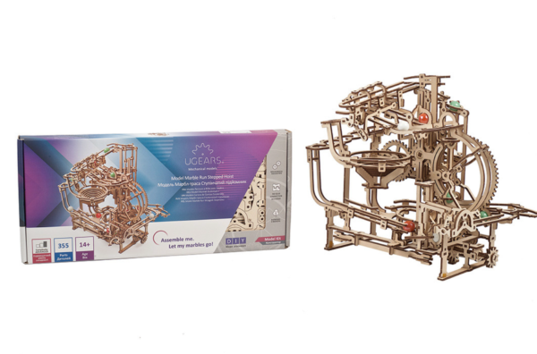 UGears Marble Run Stepped hoist box