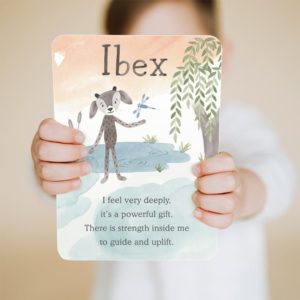 Ibex affirmation card