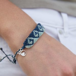 Bali Wave bracelet aqua