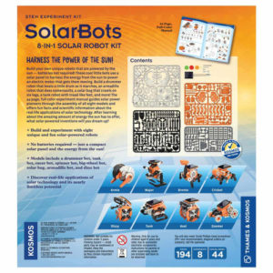 SolarBots solar robot back