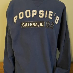 Poopsies crew sweatshirt blue