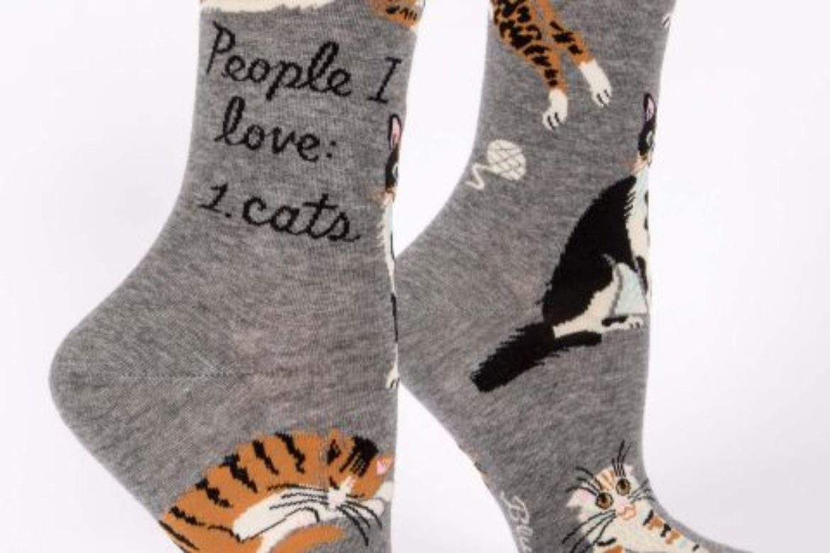 People I Love Cats socks