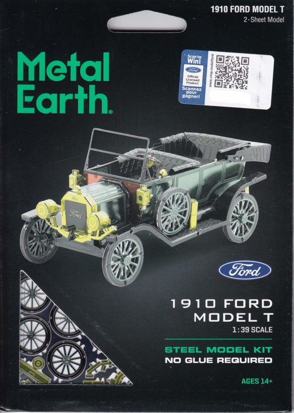 Ford 1910 Model T metal earth pkg