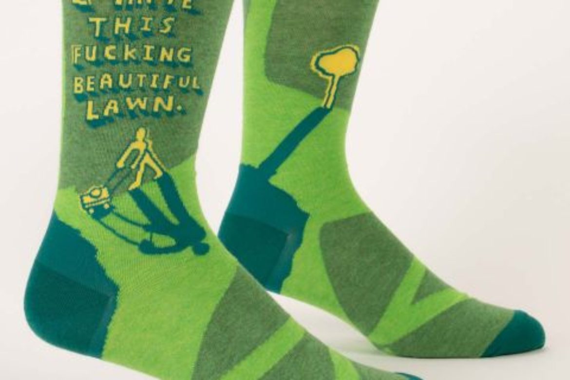 Hate Lawn socks