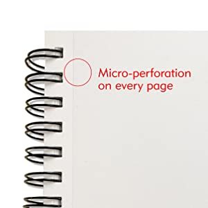 Paper pad perforation