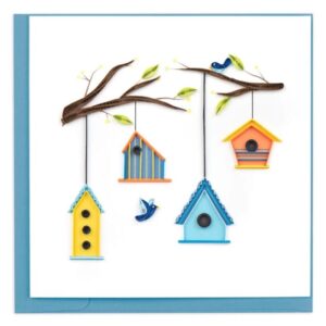 Birdhouse Tree Card