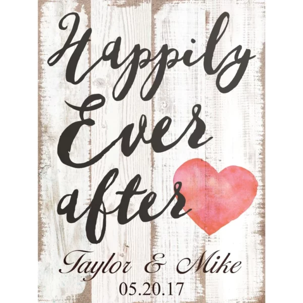 Happily sign