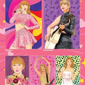 Taylor Swift activity book pictures