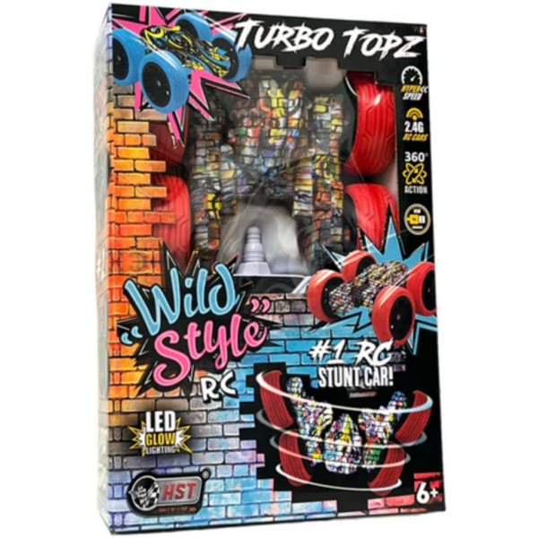 Wild Style Topz Graffiti Red