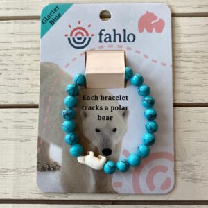 turquoise blue beaded fahlo bracelet