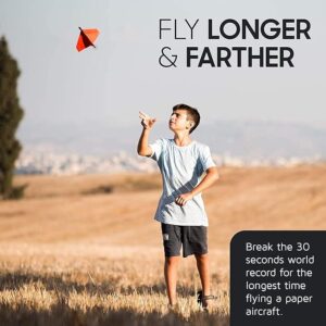 Powerup 2.0 paper airplane fly