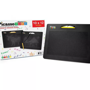 picasso tiles black board with magnets and pen and the box