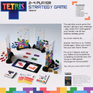 back of tetris game box