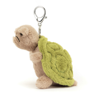 side view of timmy turtle bag charm