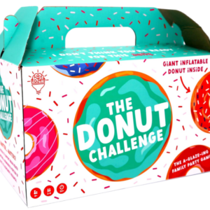 front of donut challenge box